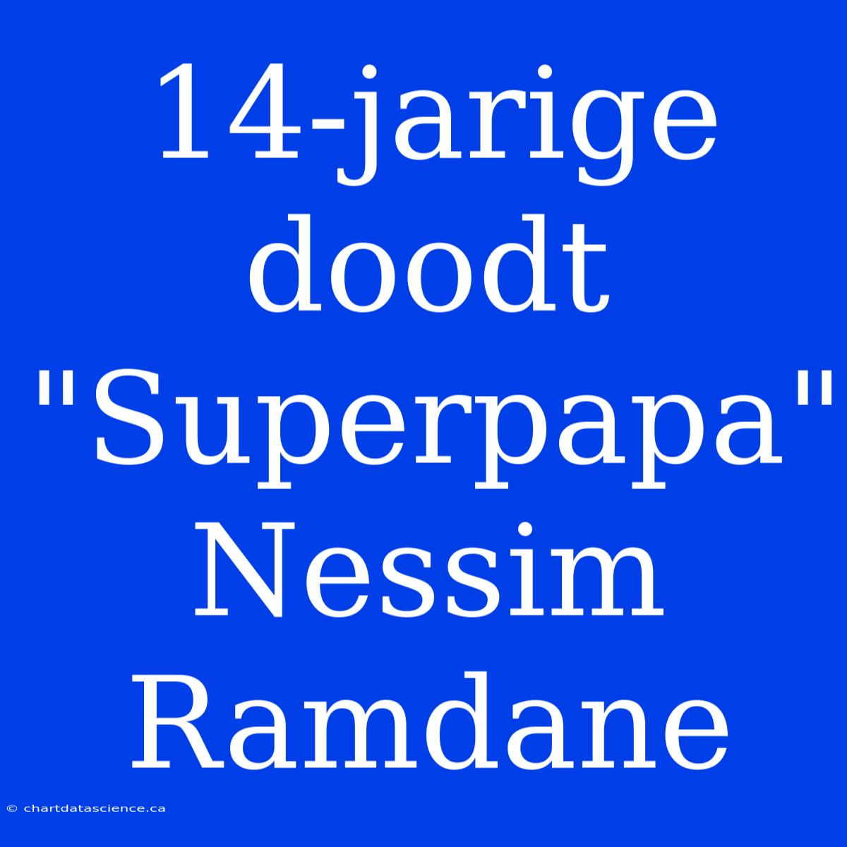 14-jarige Doodt 