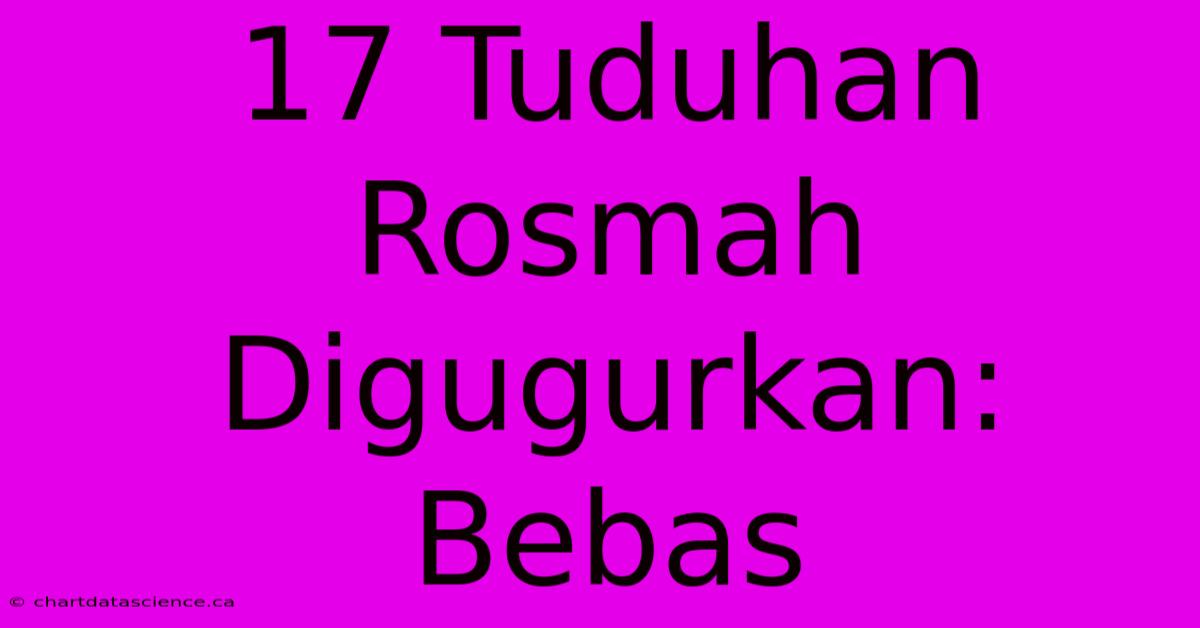 17 Tuduhan Rosmah Digugurkan: Bebas