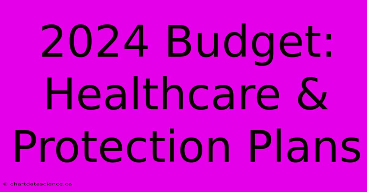 2024 Budget: Healthcare & Protection Plans