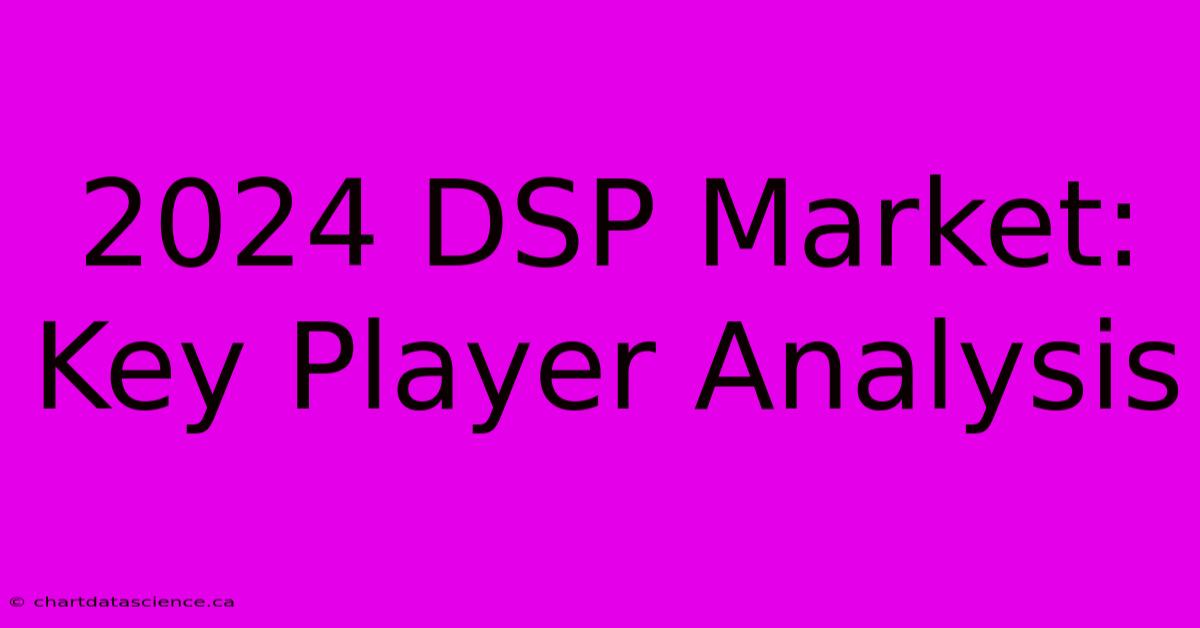 2024 DSP Market: Key Player Analysis