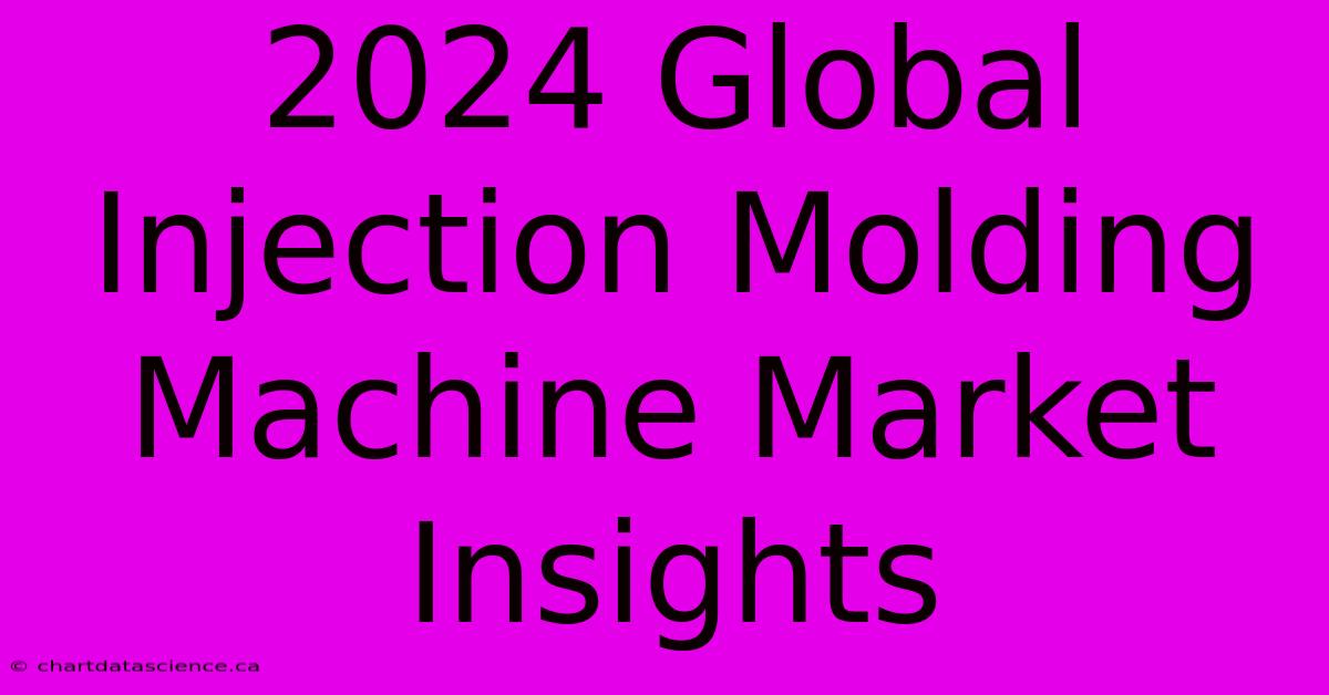 2024 Global Injection Molding Machine Market Insights