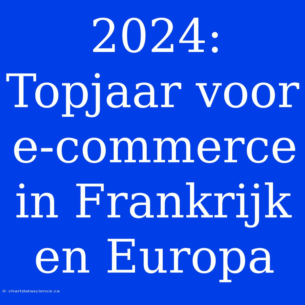 2024: Topjaar Voor E-commerce In Frankrijk En Europa