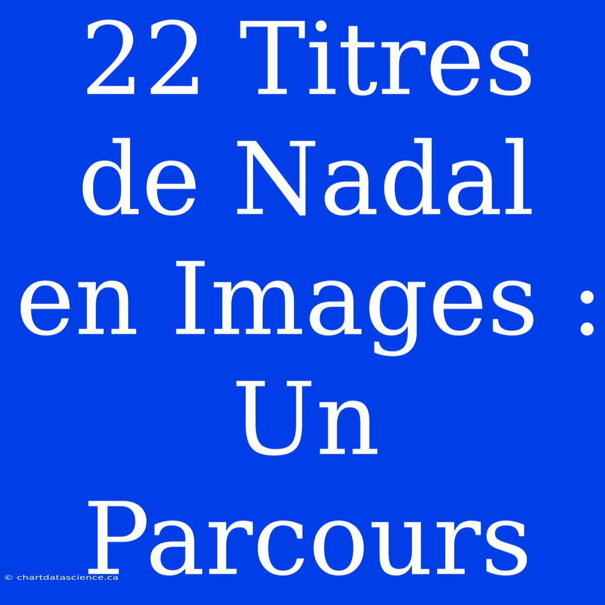 22 Titres De Nadal En Images : Un Parcours