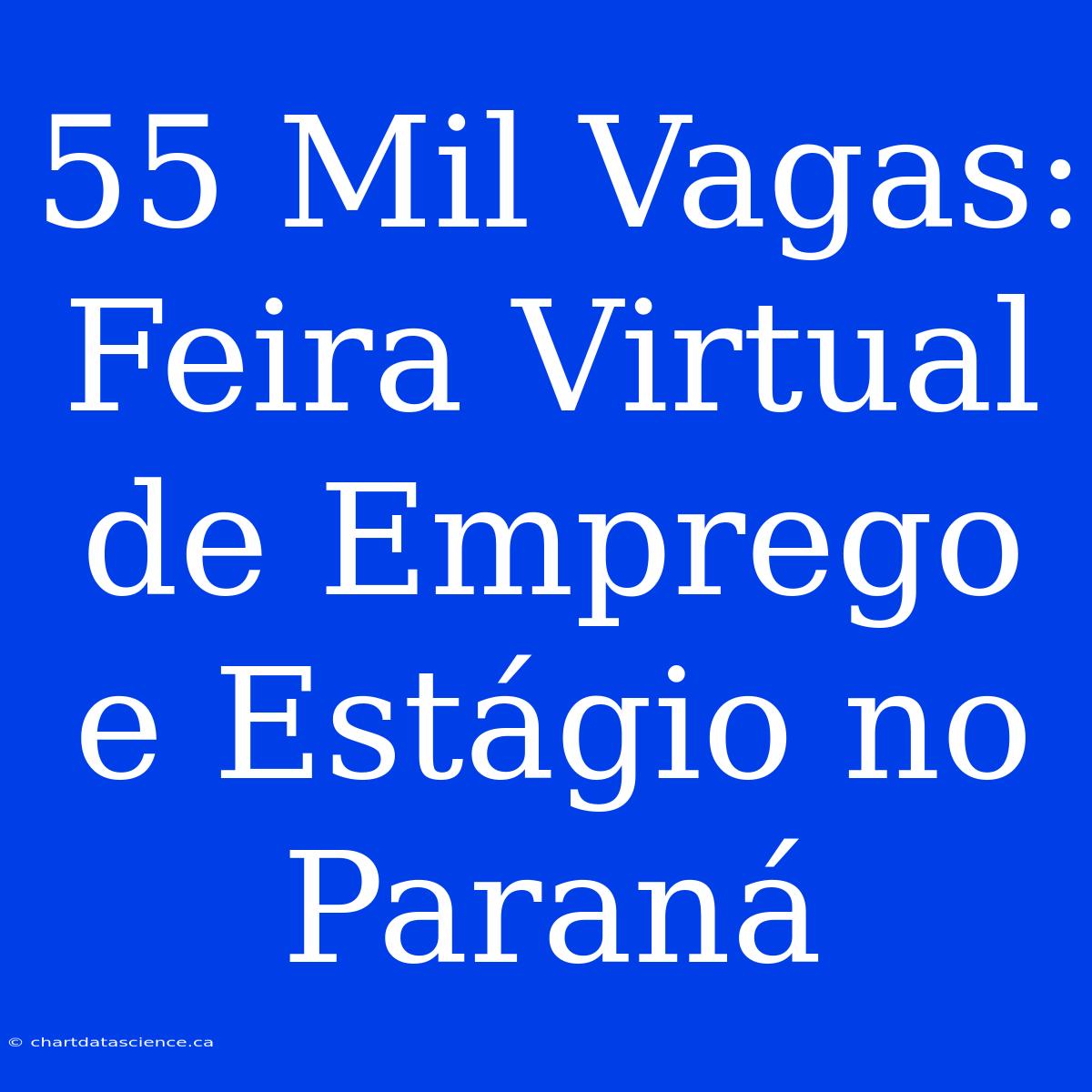 55 Mil Vagas: Feira Virtual De Emprego E Estágio No Paraná