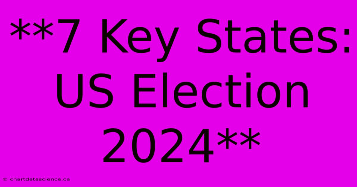 **7 Key States: US Election 2024**