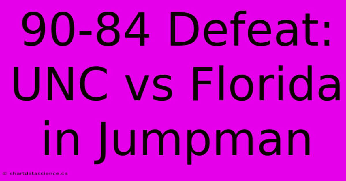 90-84 Defeat: UNC Vs Florida In Jumpman