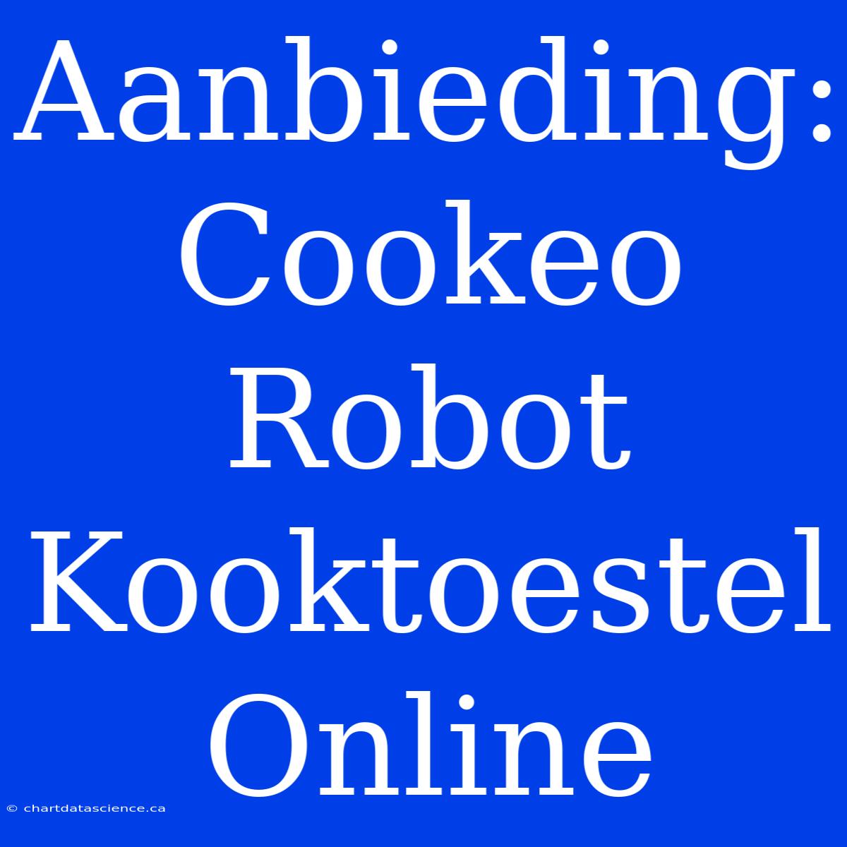 Aanbieding: Cookeo Robot Kooktoestel Online