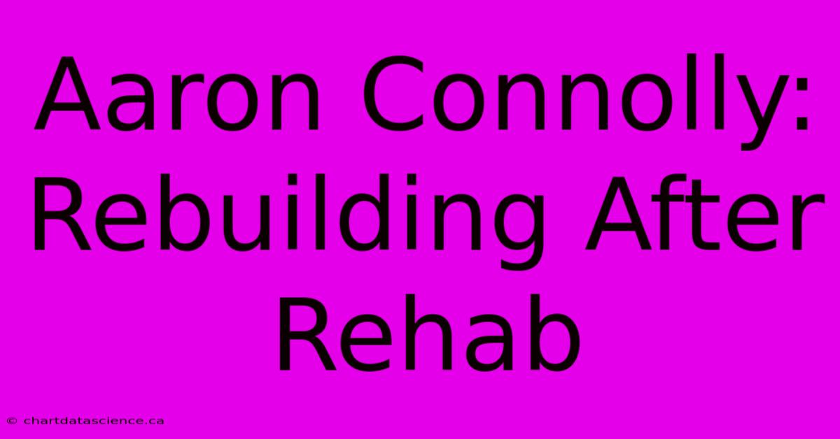 Aaron Connolly: Rebuilding After Rehab