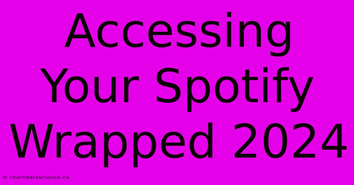 Accessing Your Spotify Wrapped 2024