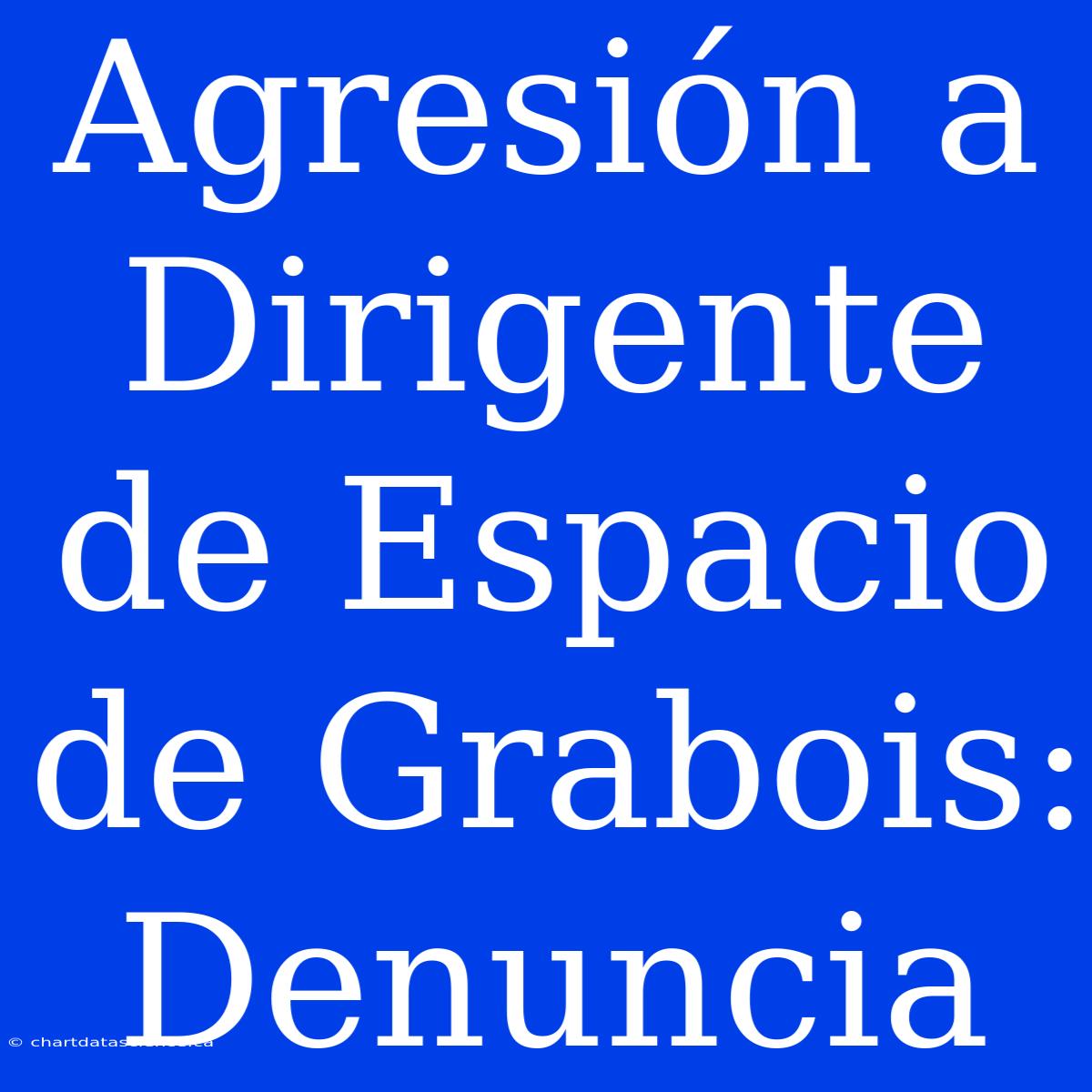 Agresión A Dirigente De Espacio De Grabois: Denuncia