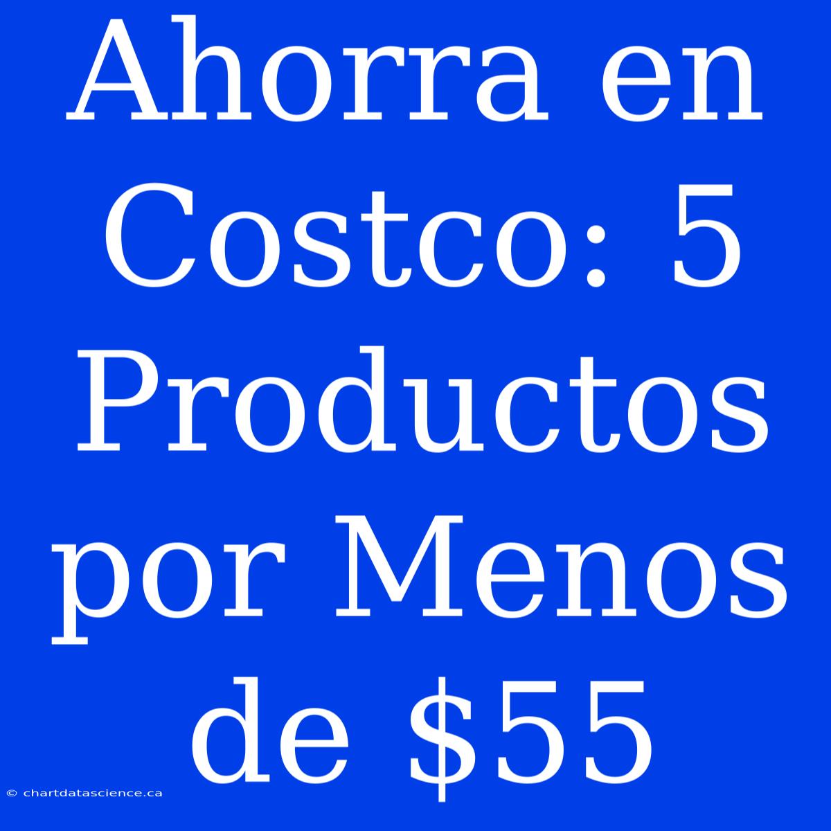 Ahorra En Costco: 5 Productos Por Menos De $55