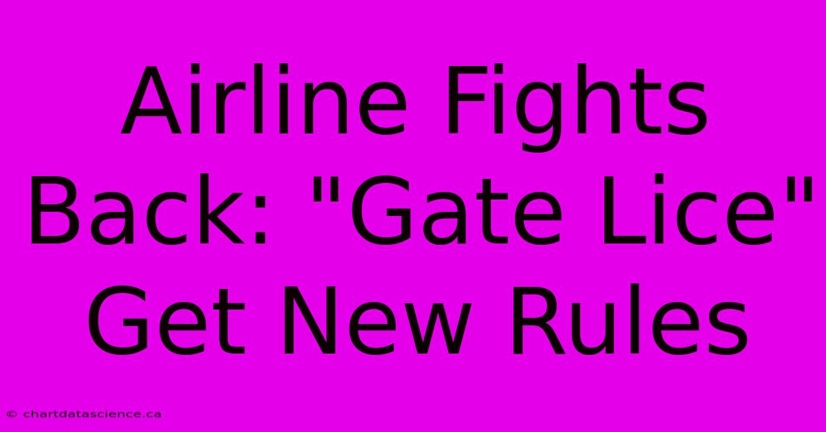 Airline Fights Back: 