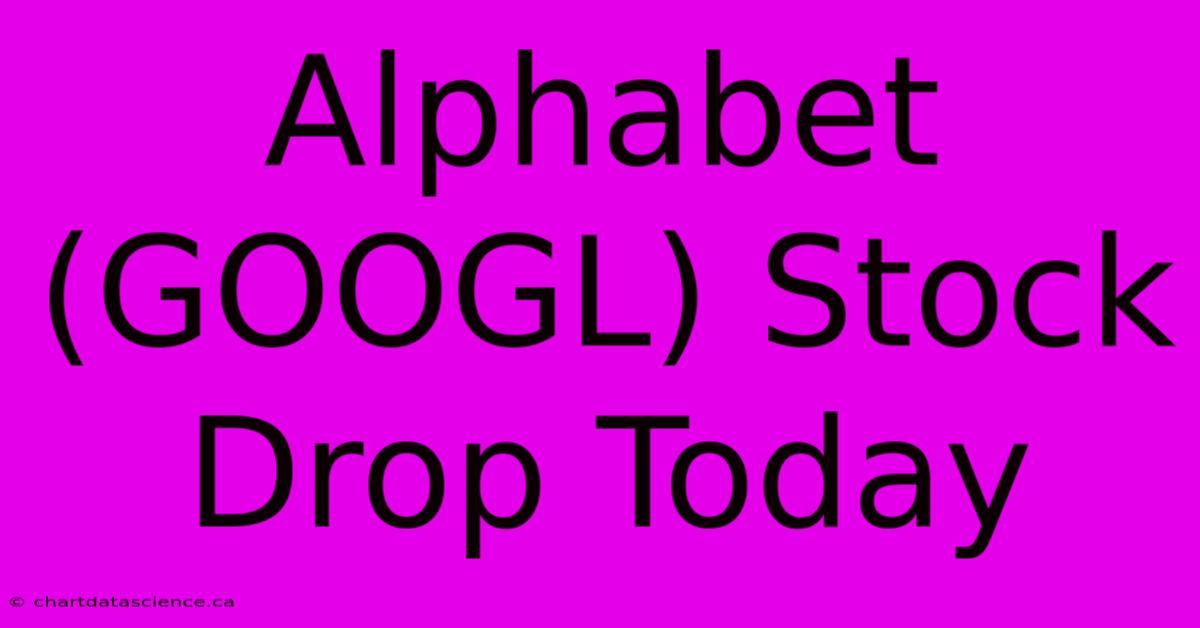 Alphabet (GOOGL) Stock Drop Today