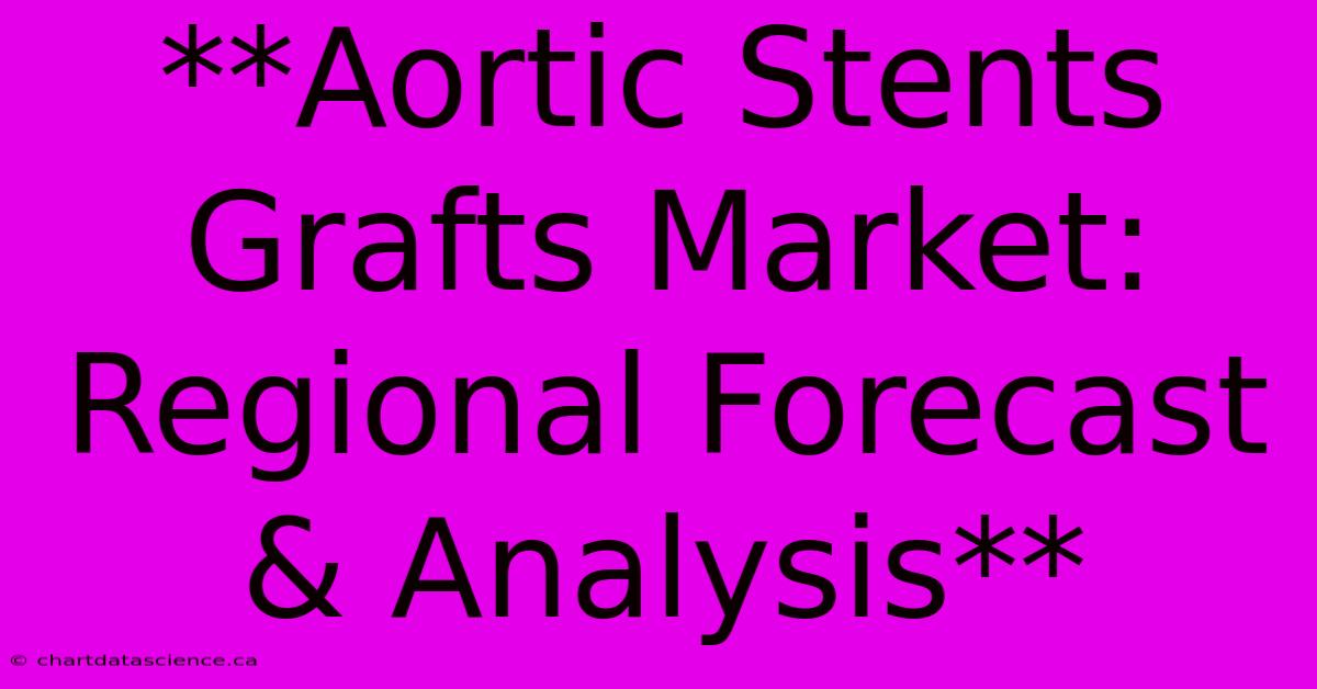 **Aortic Stents Grafts Market: Regional Forecast & Analysis** 