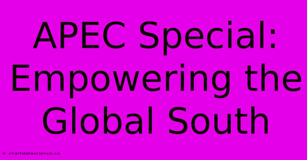 APEC Special: Empowering The Global South