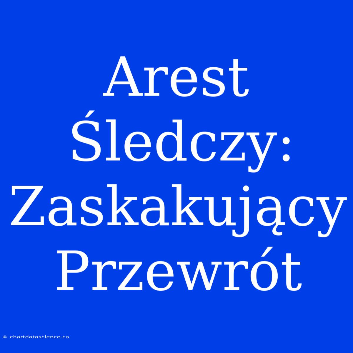 Arest Śledczy: Zaskakujący Przewrót