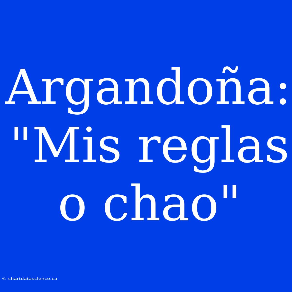 Argandoña: 