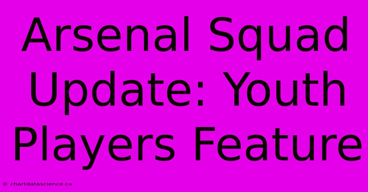 Arsenal Squad Update: Youth Players Feature