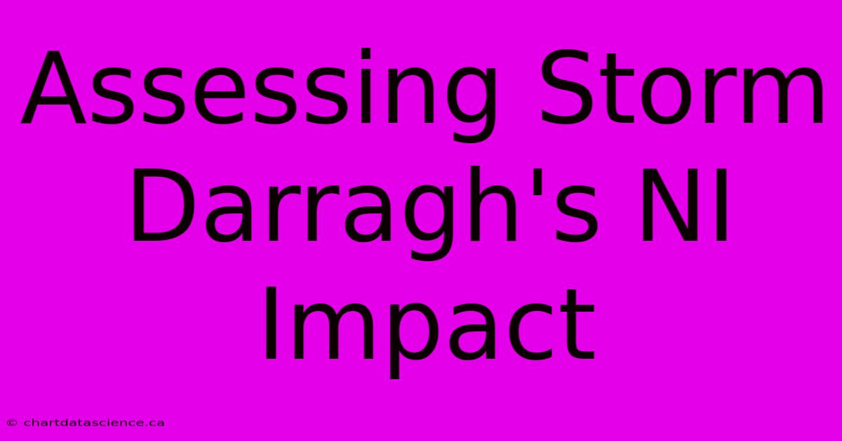 Assessing Storm Darragh's NI Impact