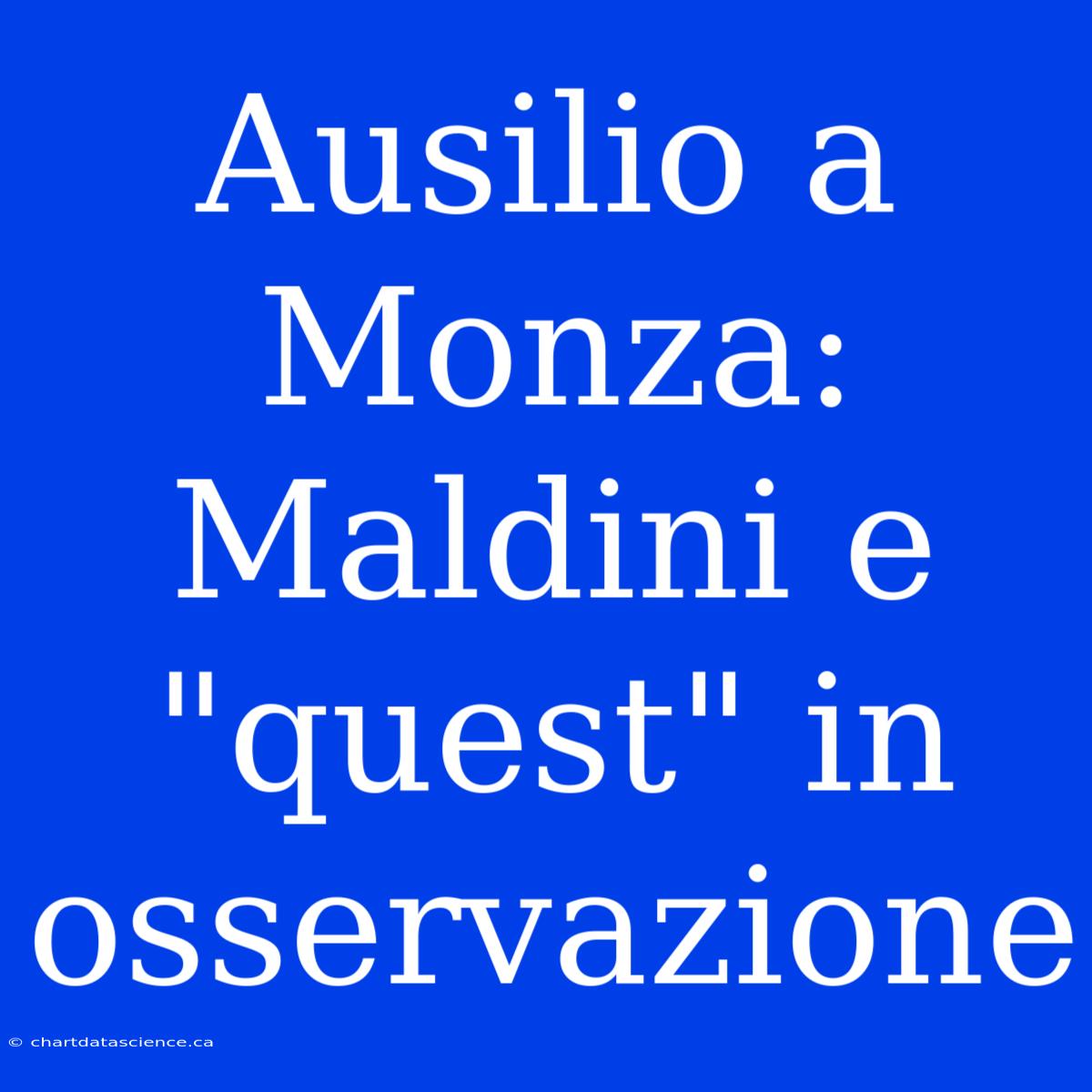 Ausilio A Monza: Maldini E 