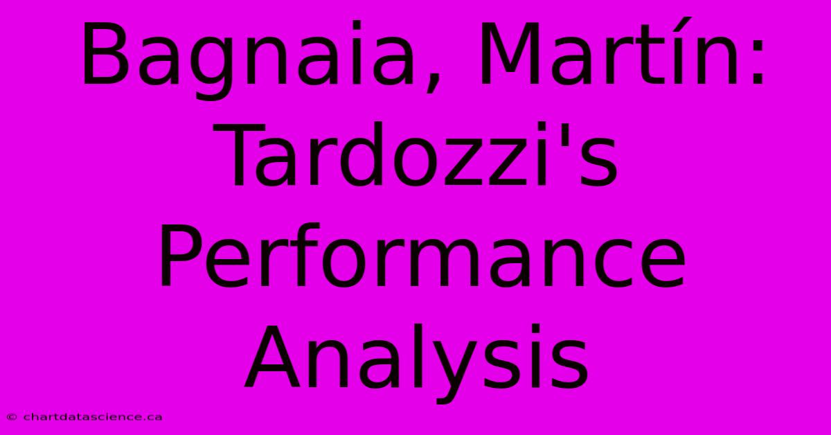 Bagnaia, Martín: Tardozzi's Performance Analysis