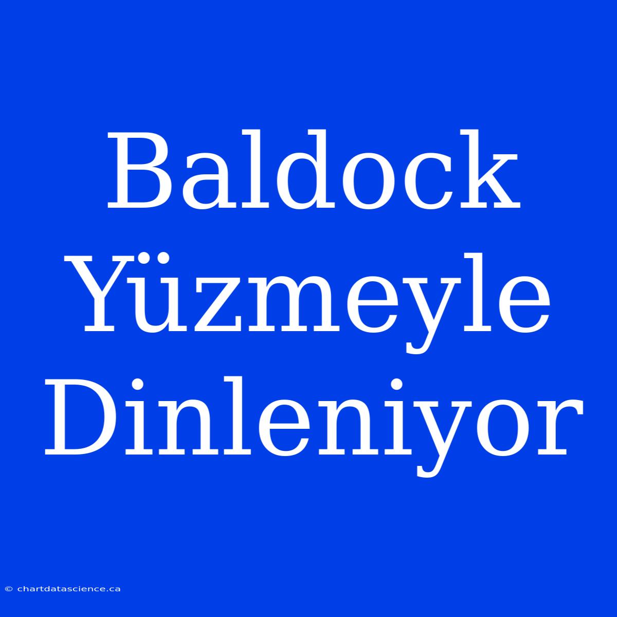 Baldock Yüzmeyle Dinleniyor