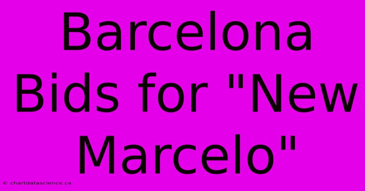 Barcelona Bids For 