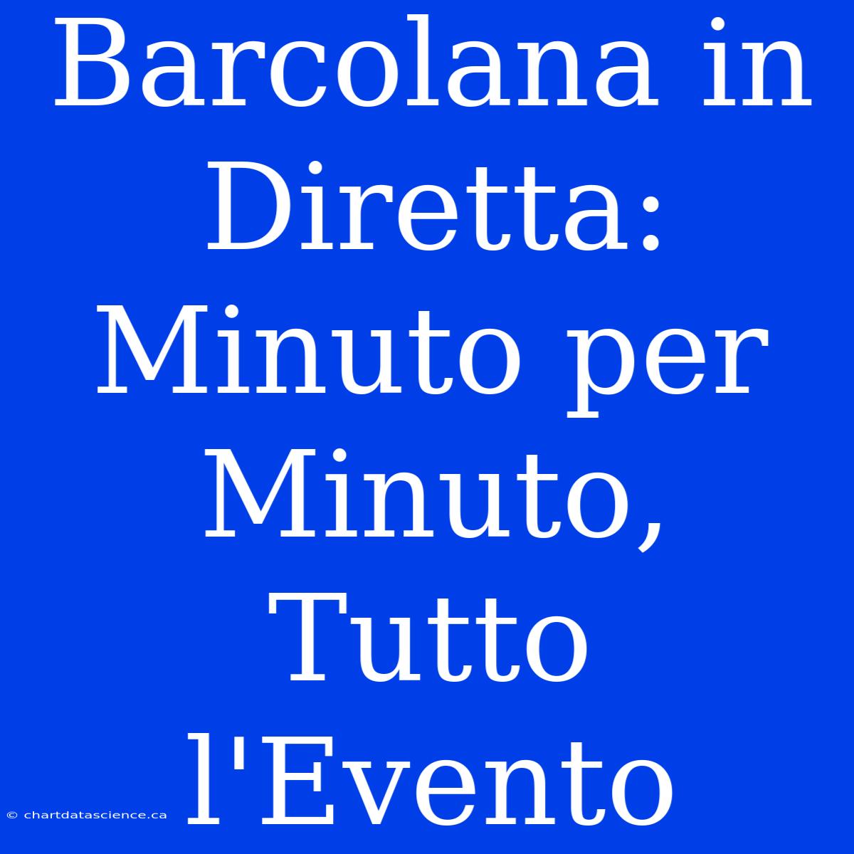 Barcolana In Diretta: Minuto Per Minuto, Tutto L'Evento