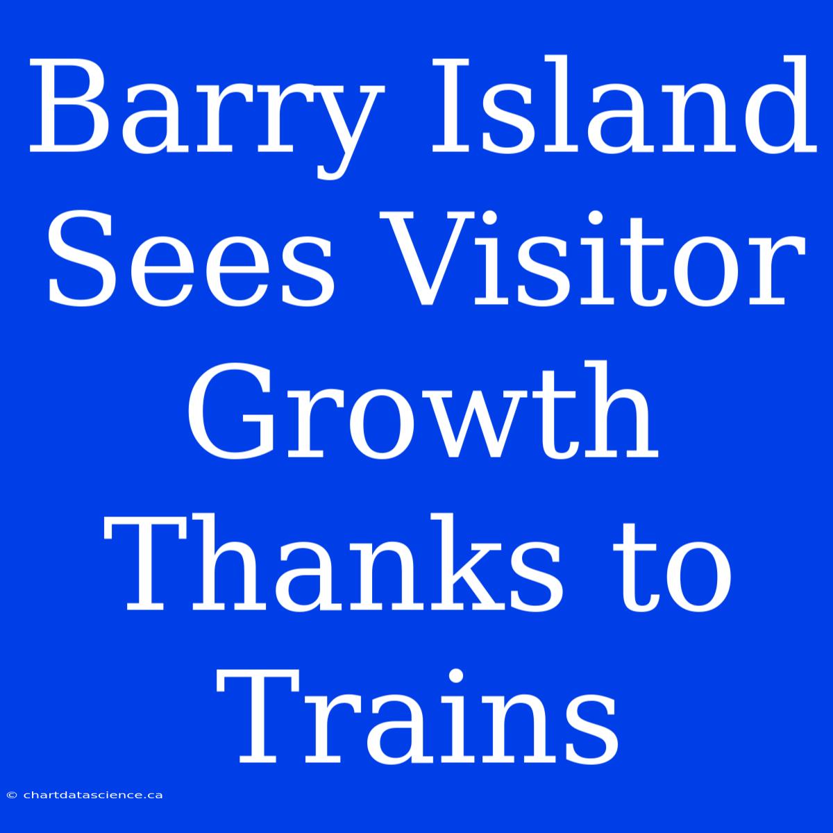 Barry Island Sees Visitor Growth Thanks To Trains