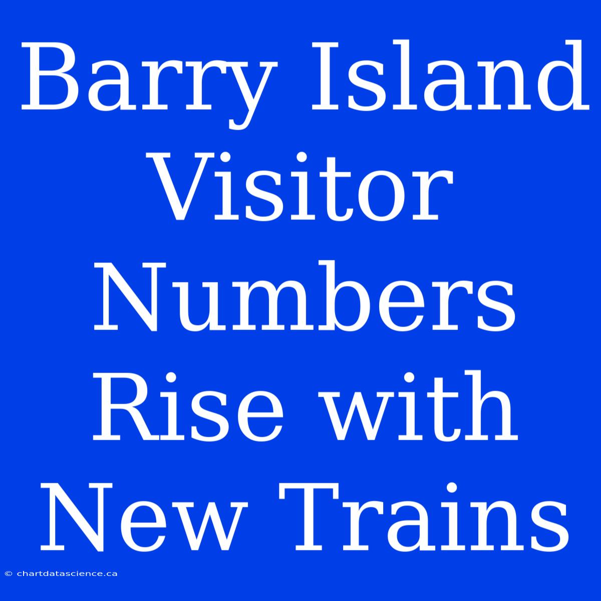 Barry Island Visitor Numbers Rise With New Trains