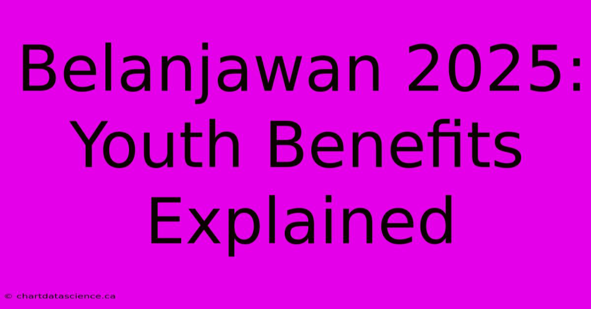 Belanjawan 2025: Youth Benefits Explained