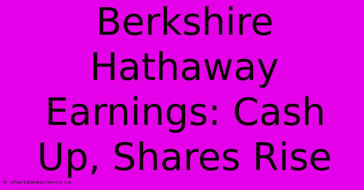 Berkshire Hathaway Earnings: Cash Up, Shares Rise 