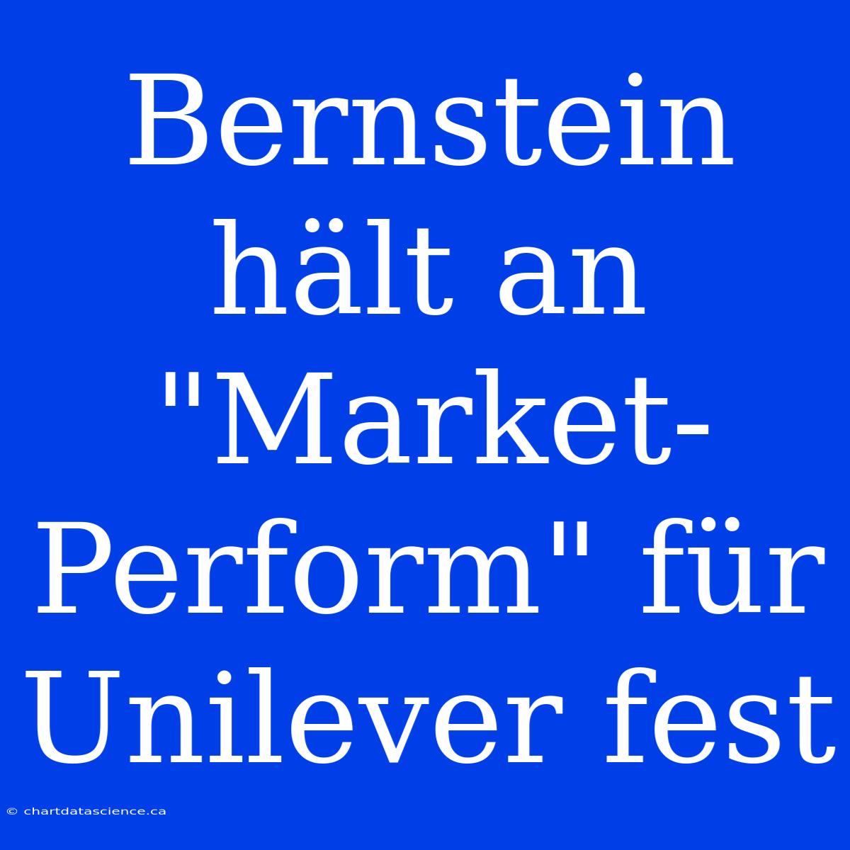 Bernstein Hält An 