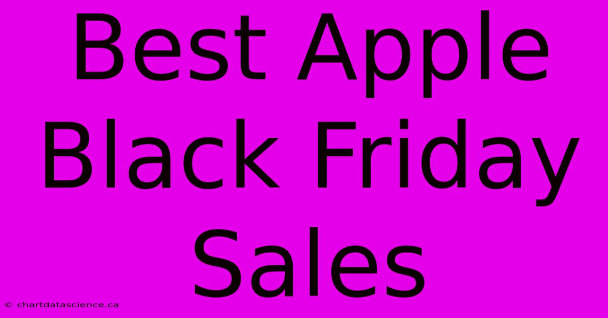 Best Apple Black Friday Sales