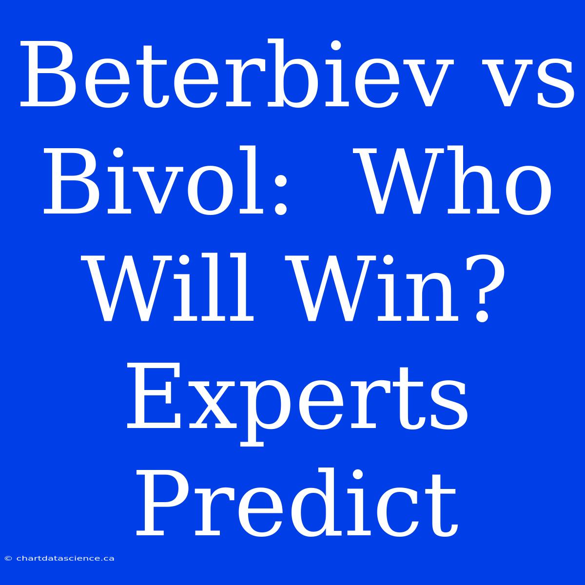 Beterbiev Vs Bivol:  Who Will Win? Experts Predict