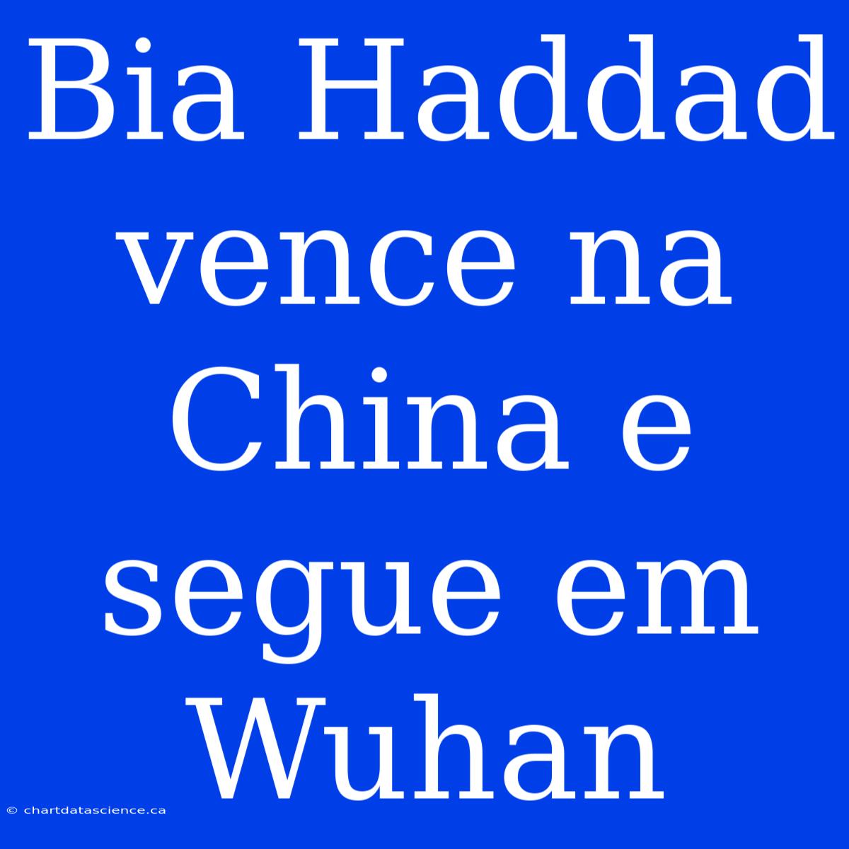 Bia Haddad Vence Na China E Segue Em Wuhan