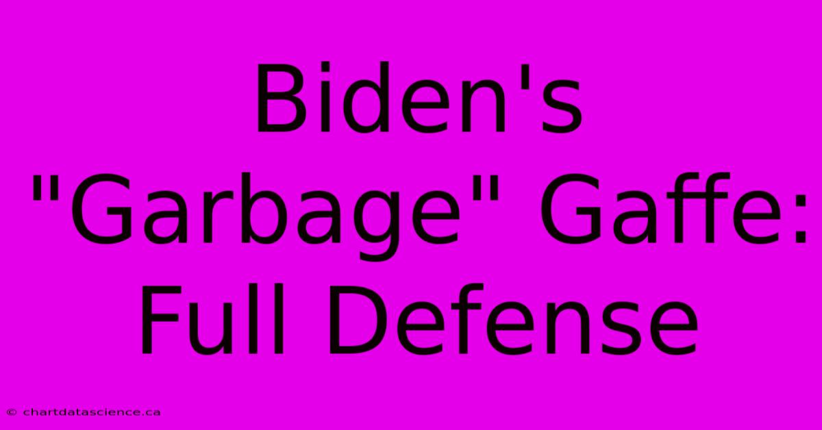 Biden's 