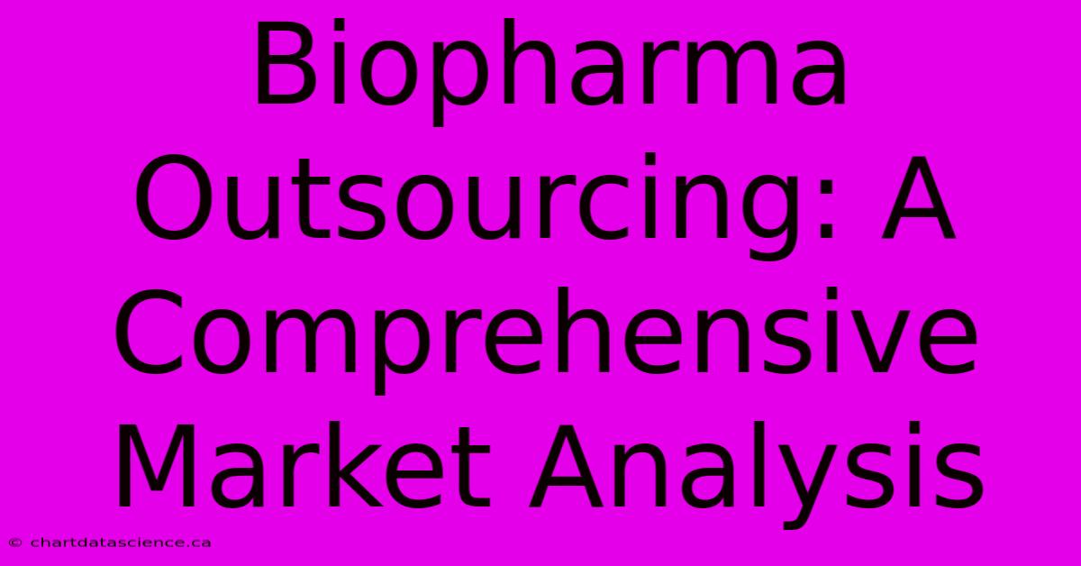 Biopharma Outsourcing: A Comprehensive Market Analysis