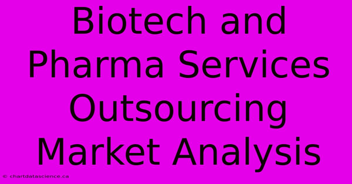 Biotech And Pharma Services Outsourcing Market Analysis