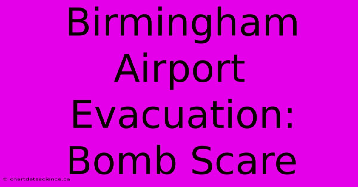 Birmingham Airport Evacuation: Bomb Scare