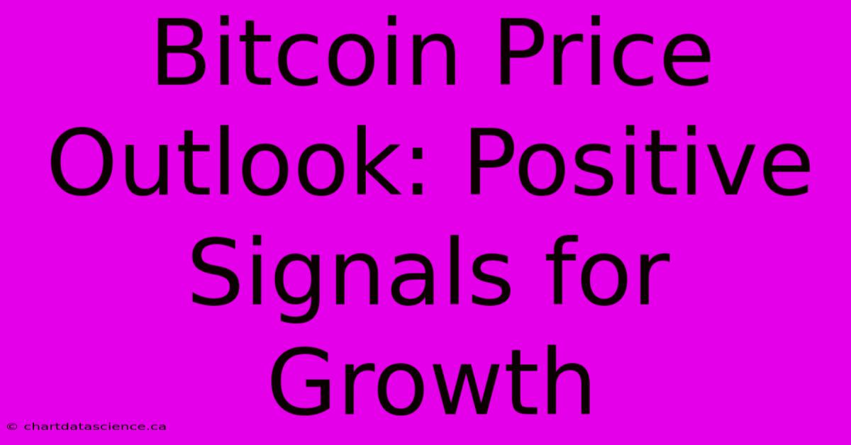 Bitcoin Price Outlook: Positive Signals For Growth