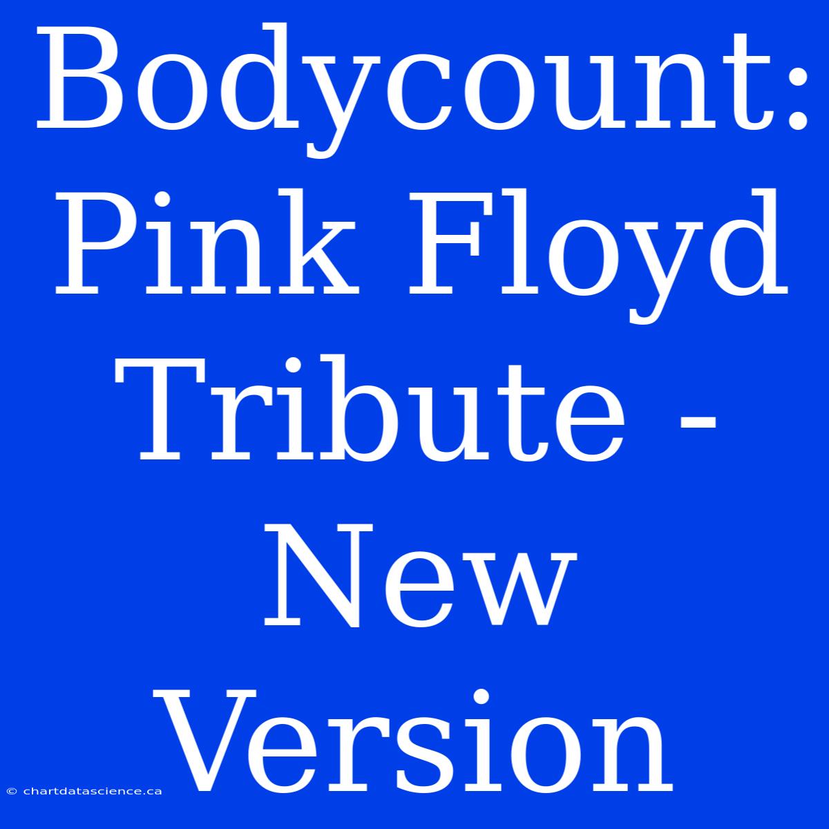 Bodycount: Pink Floyd Tribute - New Version