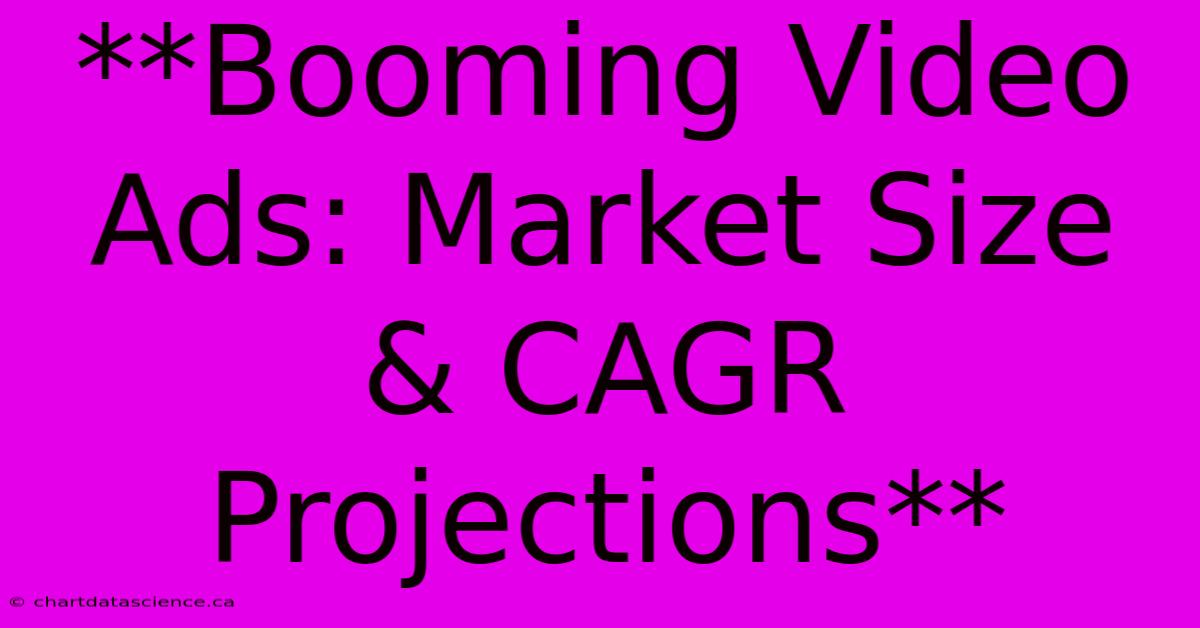 **Booming Video Ads: Market Size & CAGR Projections**