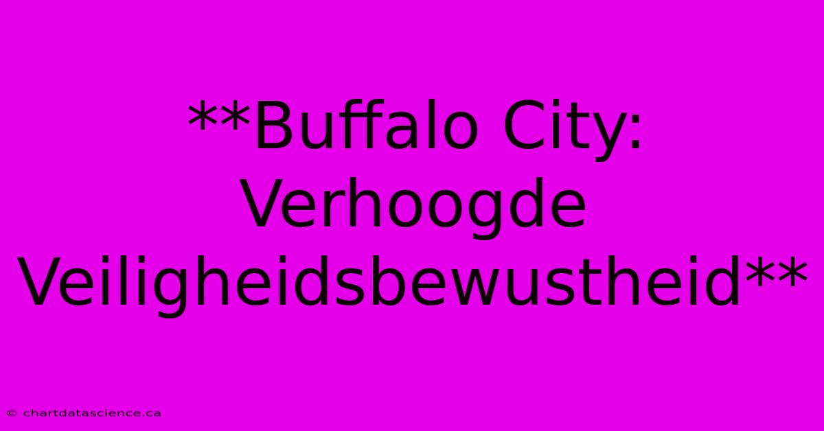 **Buffalo City: Verhoogde Veiligheidsbewustheid**