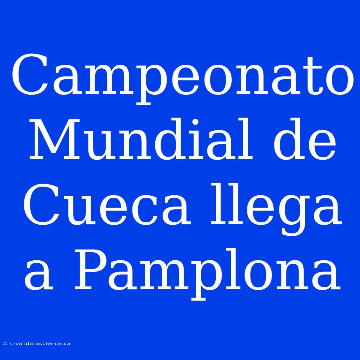 Campeonato Mundial De Cueca Llega A Pamplona