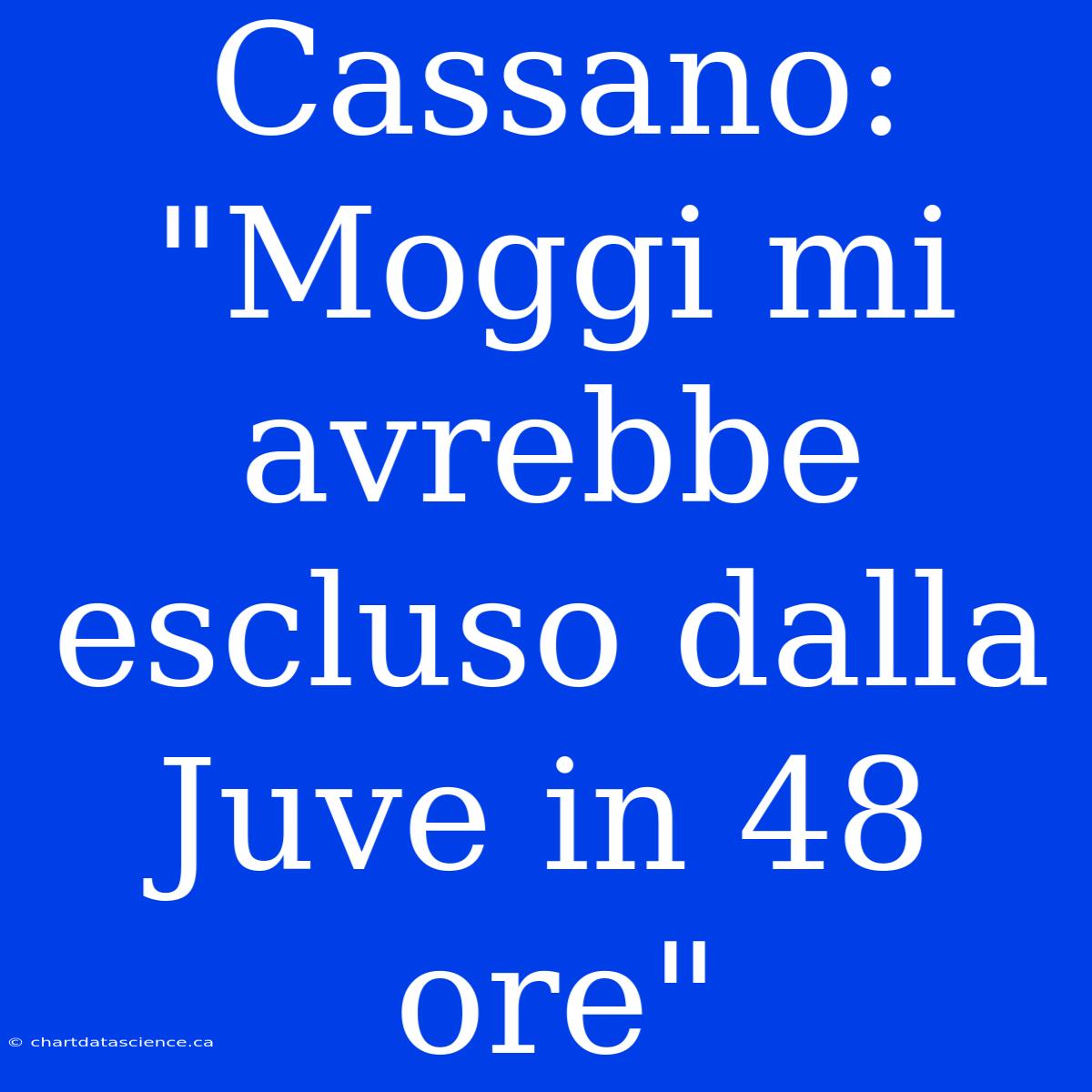 Cassano: 