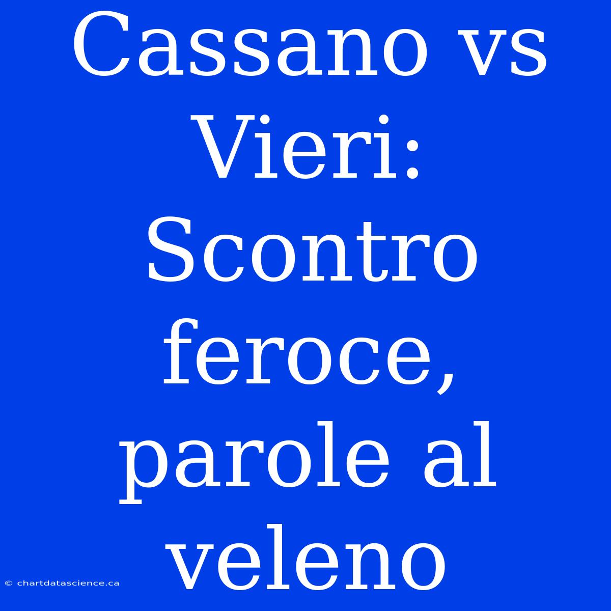 Cassano Vs Vieri: Scontro Feroce, Parole Al Veleno