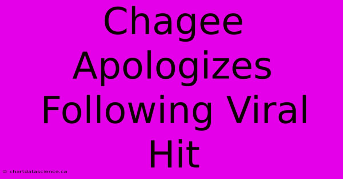 Chagee Apologizes Following Viral Hit