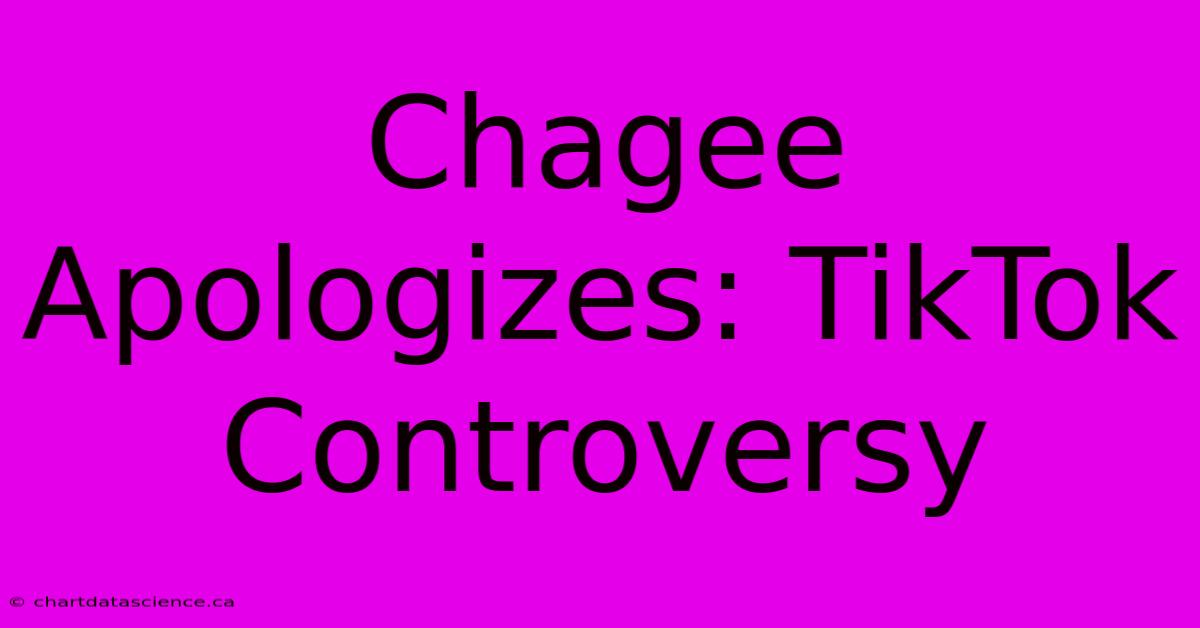 Chagee Apologizes: TikTok Controversy