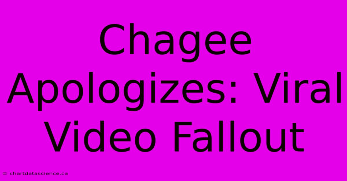 Chagee Apologizes: Viral Video Fallout